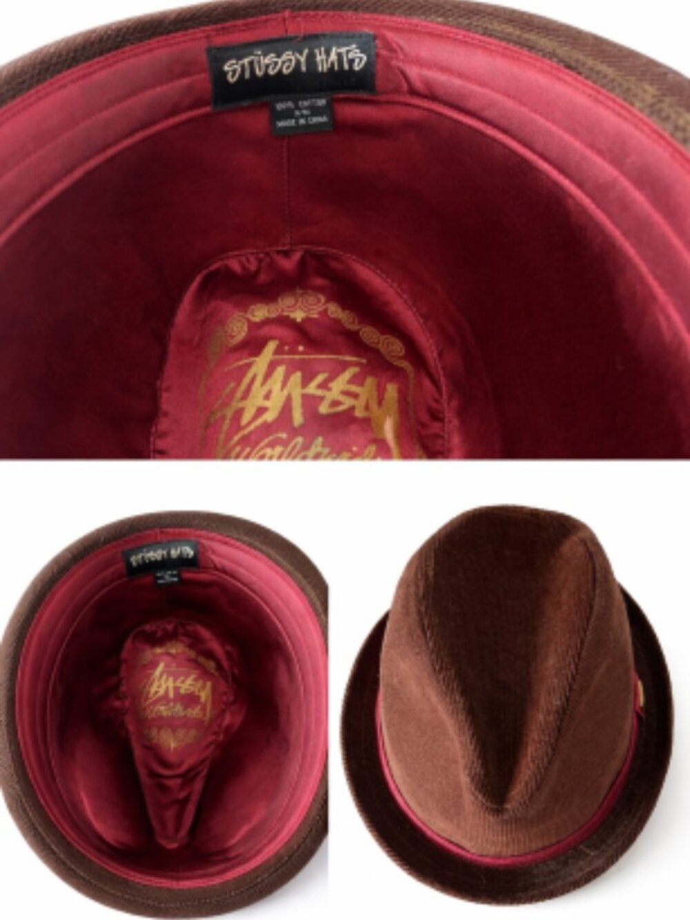 Stussy Corduroy Fedora S/M